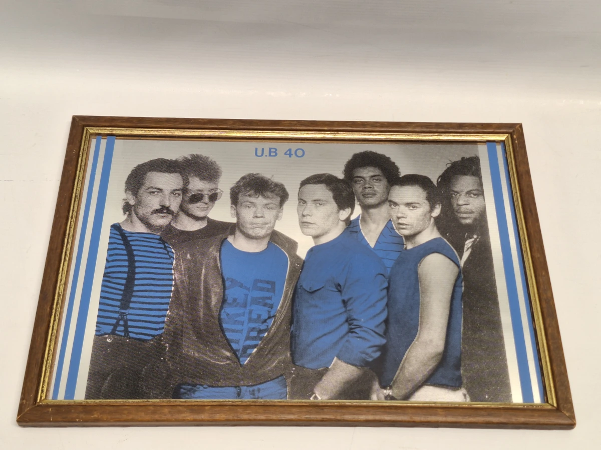Vintage '80s muziekspiegels - set van 5 (Duran Duran, U2, UB40, Nena & Paul Young) - foto 15