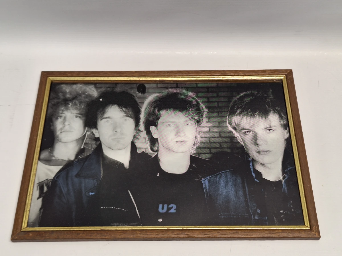 Vintage '80s muziekspiegels - set van 5 (Duran Duran, U2, UB40, Nena & Paul Young) - foto 11