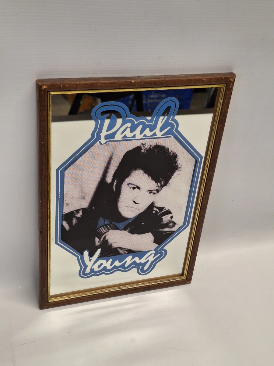 Vintage '80s muziekspiegels - set van 5 (Duran Duran, U2, UB40, Nena & Paul Young) - foto 2