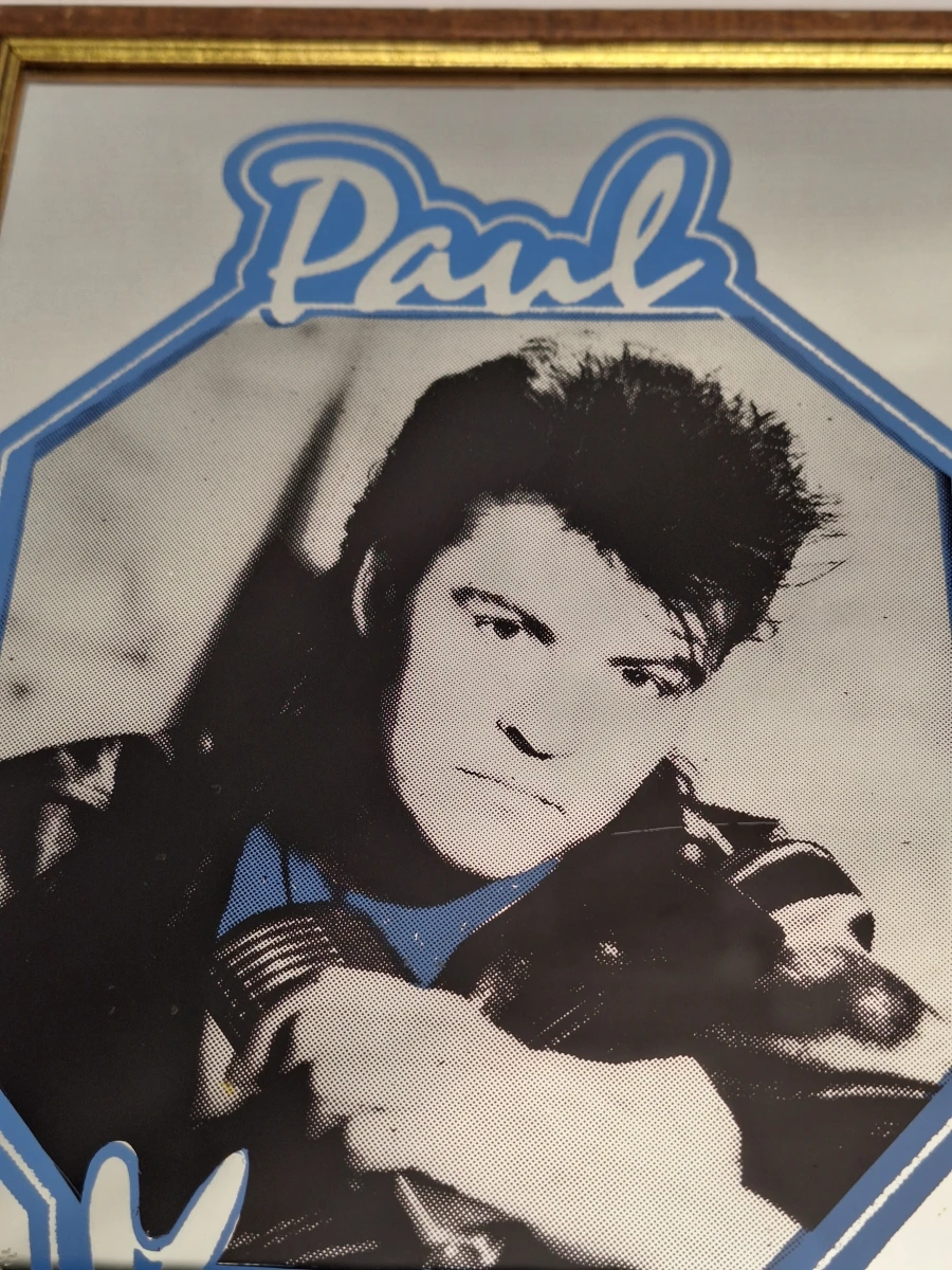 Vintage '80s muziekspiegels - set van 5 (Duran Duran, U2, UB40, Nena & Paul Young) - foto 5