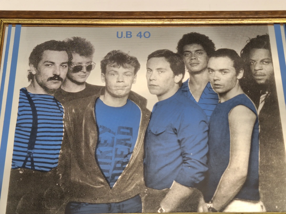 Vintage '80s muziekspiegels - set van 5 (Duran Duran, U2, UB40, Nena & Paul Young) - foto 16
