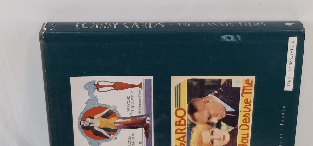 Vintage boek +  portfolio-uitgave “Lobby Cards:  The Classic Films” - foto 16