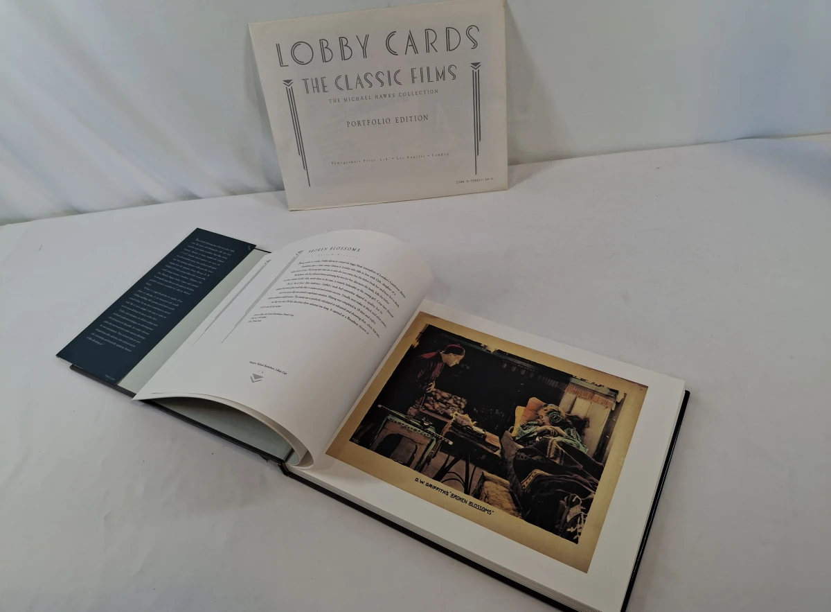 Vintage boek +  portfolio-uitgave “Lobby Cards:  The Classic Films” - foto 17