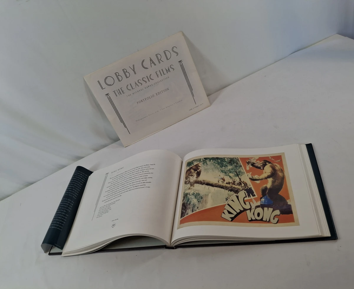 Vintage boek +  portfolio-uitgave “Lobby Cards:  The Classic Films” - foto 20