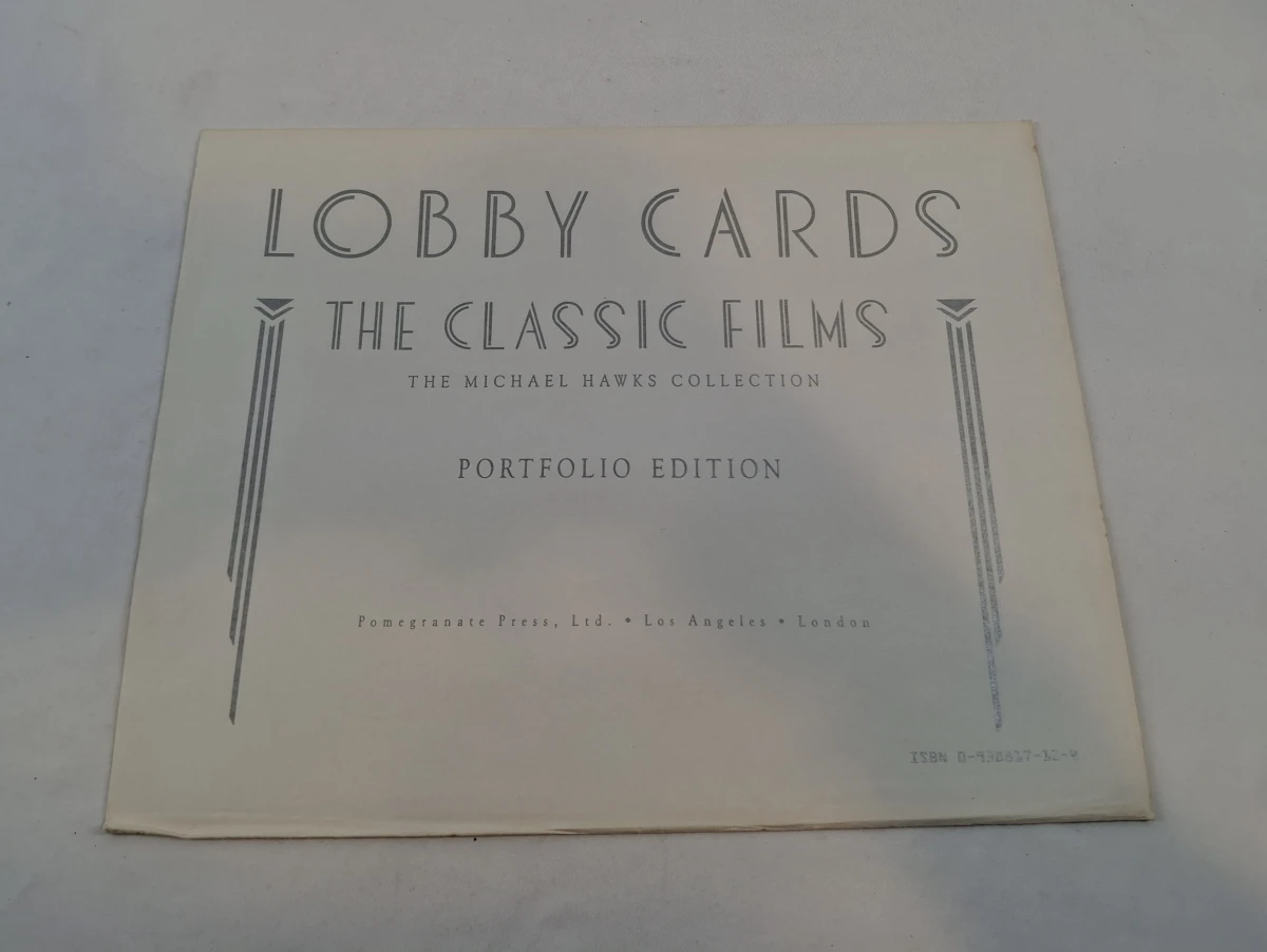 Vintage boek +  portfolio-uitgave “Lobby Cards:  The Classic Films” - foto 15