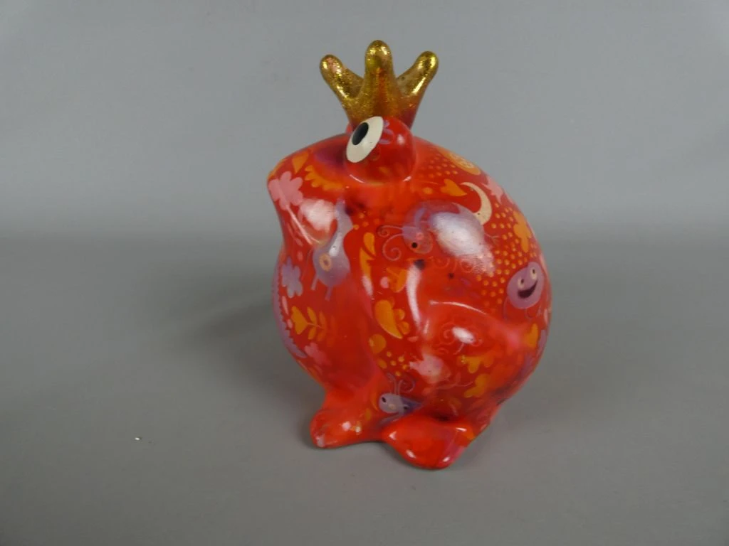 Kikker-spaarpot met Gouden Kroon - foto 2