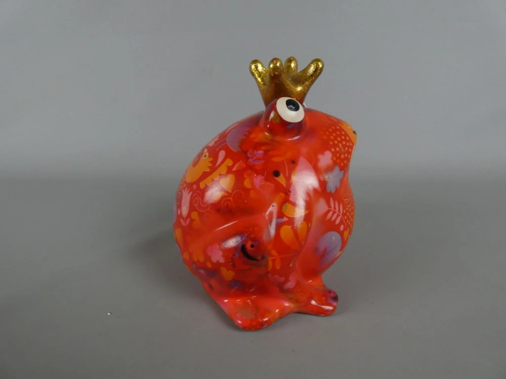 Kikker-spaarpot met Gouden Kroon - foto 4