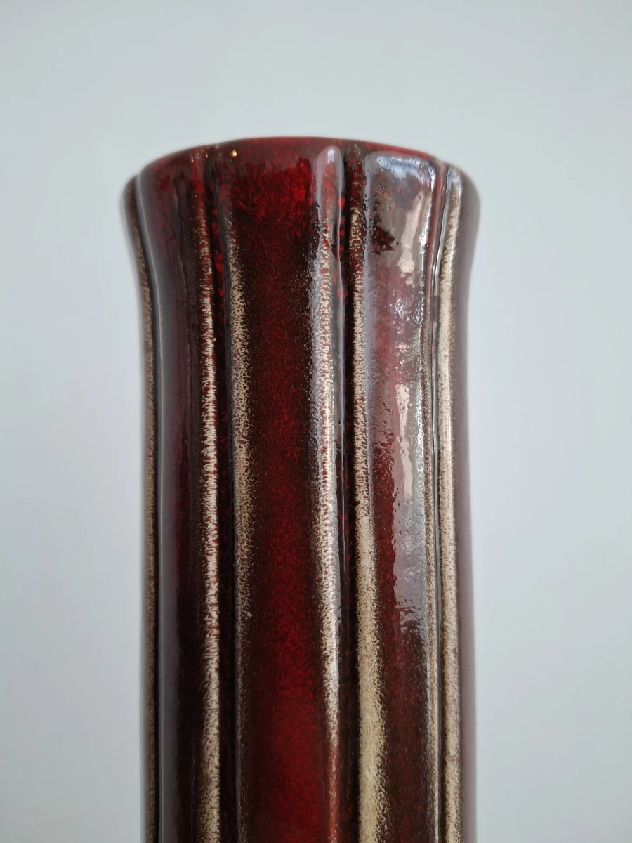 Vintage Art Deco Vaas - Faiencerie de Thulin - foto 2