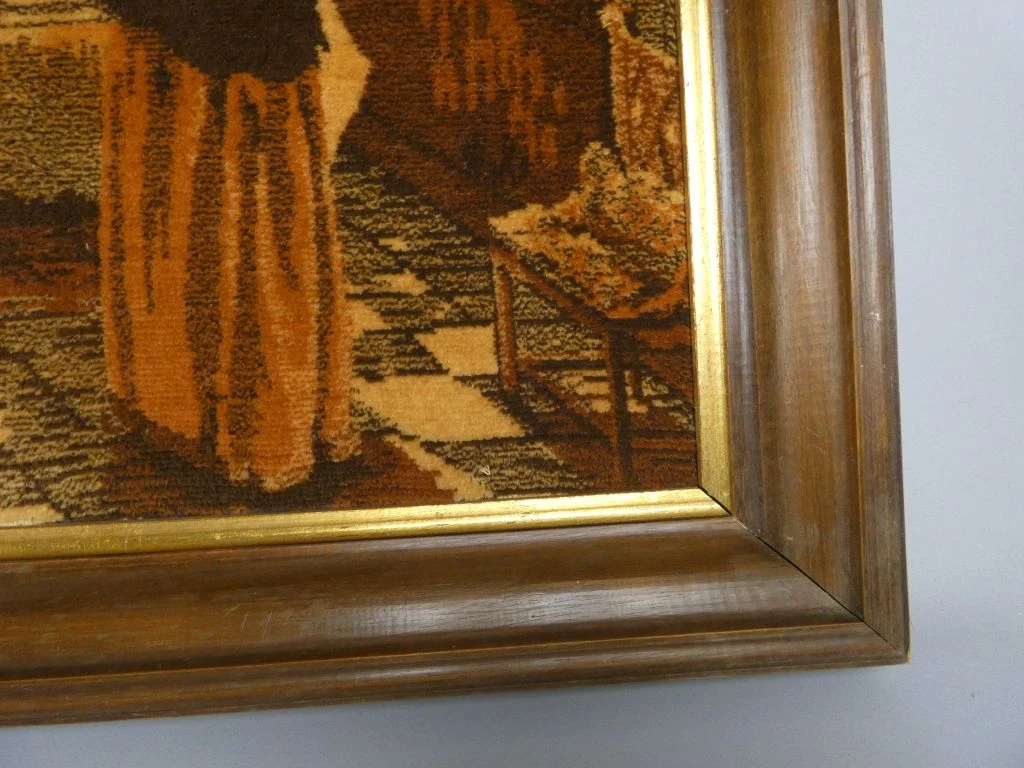 Klassiek Wandtapijt in Houten Lijst - foto 3