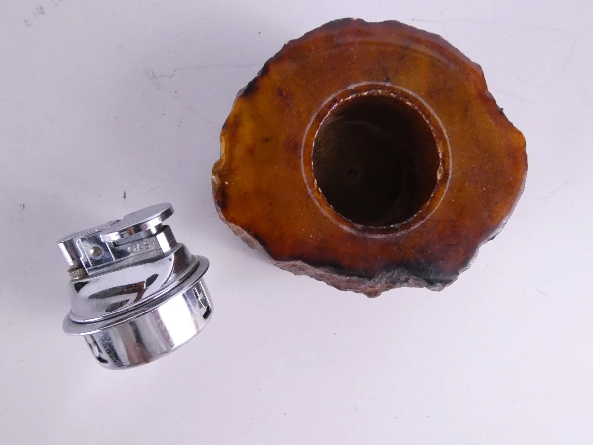 Vintage Onyx-Marmeren Rokers set - foto 5