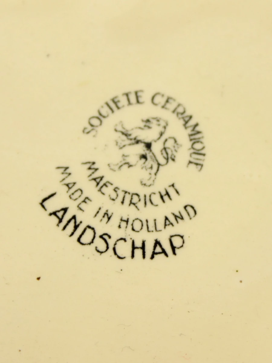 Société Céramique Maastricht ‘Landschap’ Serveerset - foto 6