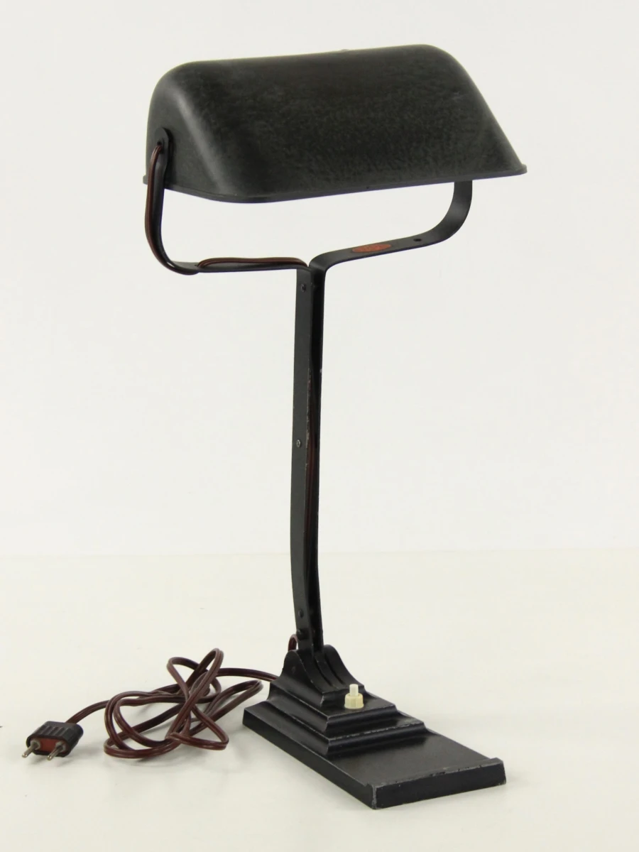 Erpé bureaulamp model 52 met bakelieten kap - foto 3