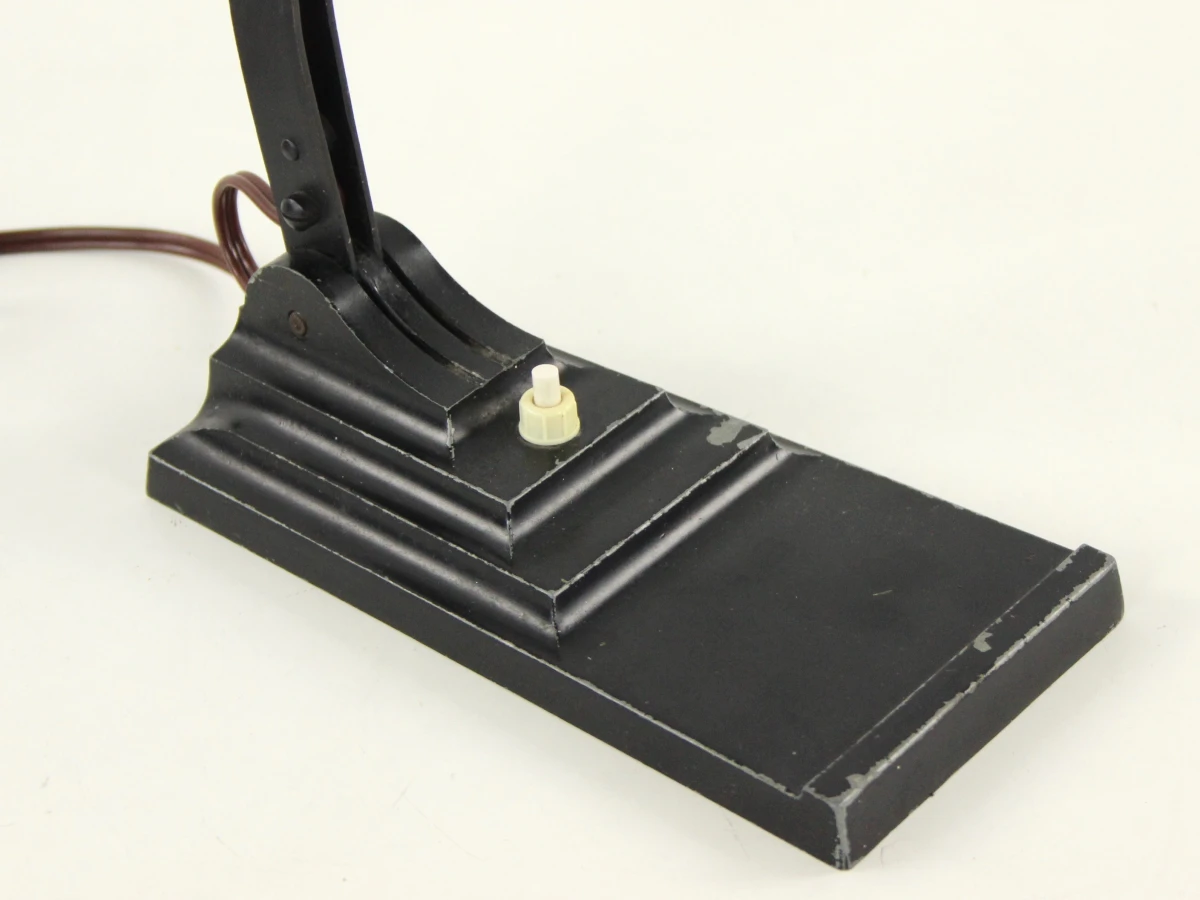 Erpé bureaulamp model 52 met bakelieten kap - foto 4