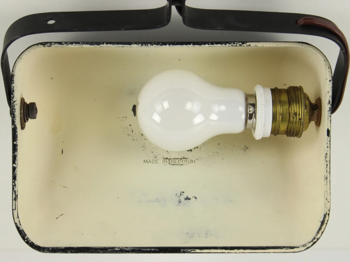 Erpé bureaulamp model 52 met bakelieten kap - foto 7