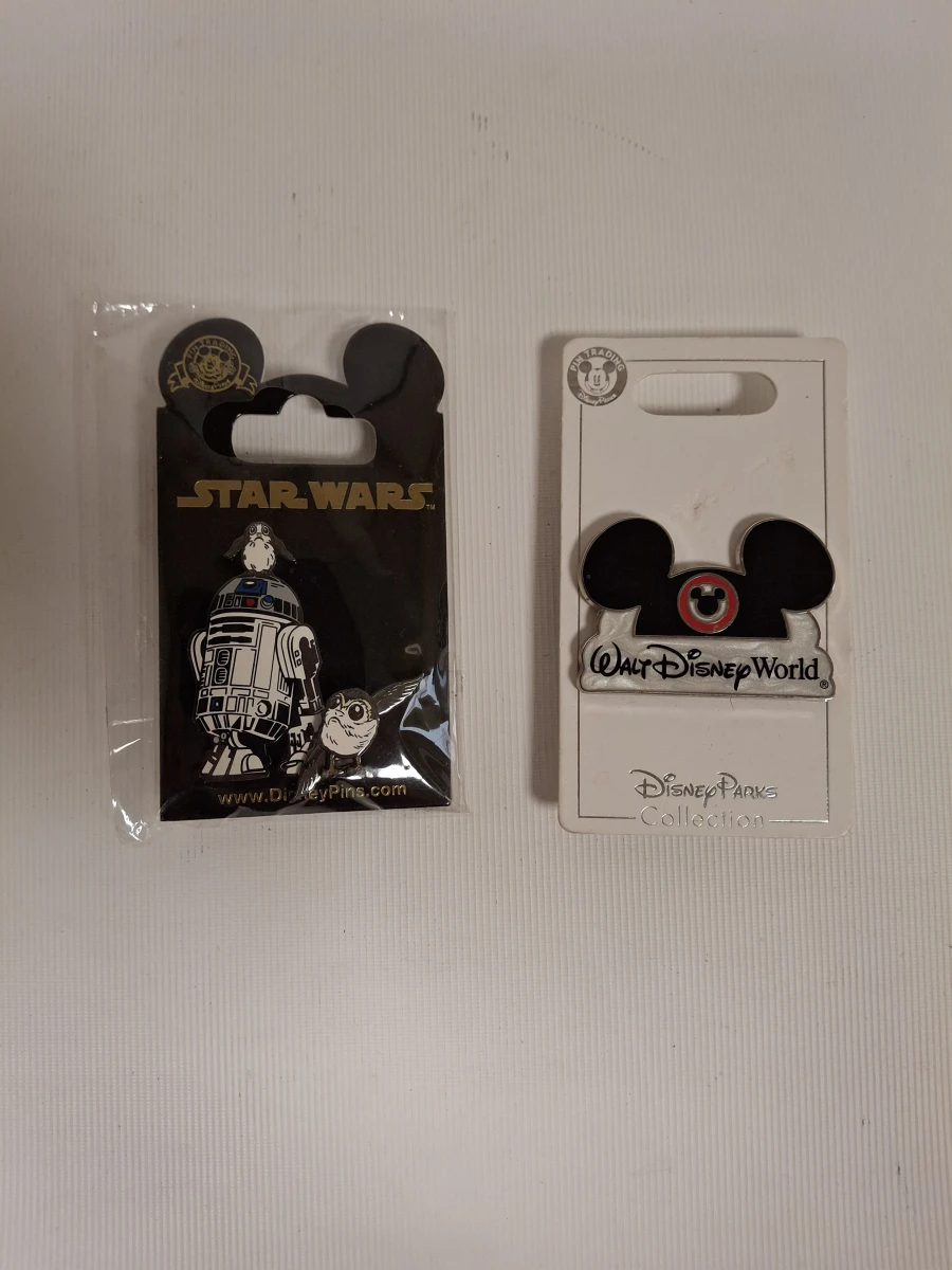 Verzameling vintage metalen en geëmailleerde speldjes Disney - foto 4