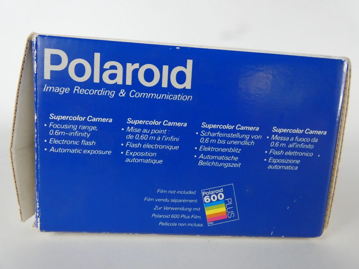 Vintage Polaroid Supercolor 635CL - foto 13
