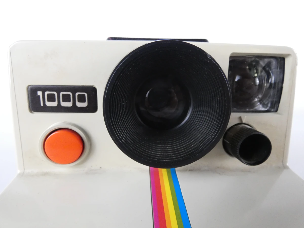 Vintage Polaroid Land Camera 1000 instantcamera - foto 3