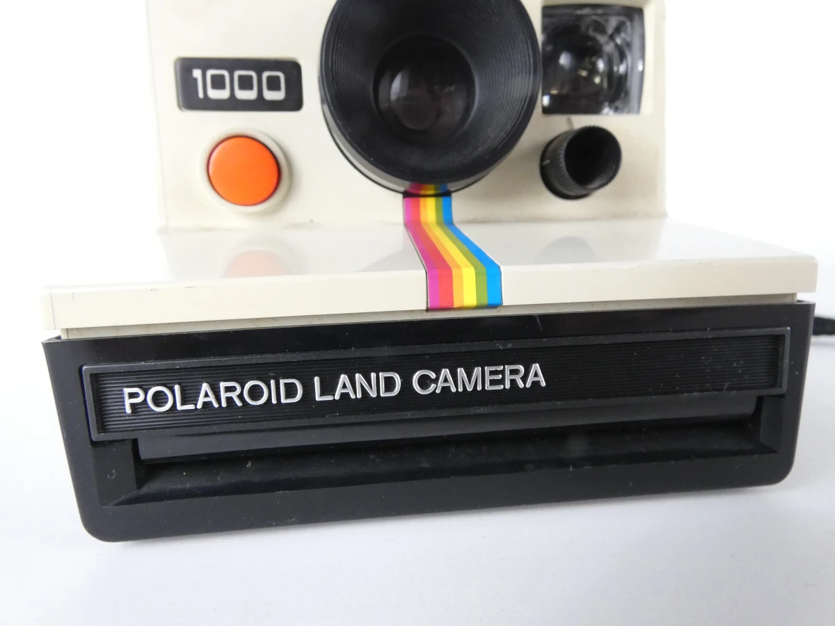 Vintage Polaroid Land Camera 1000 instantcamera - foto 4