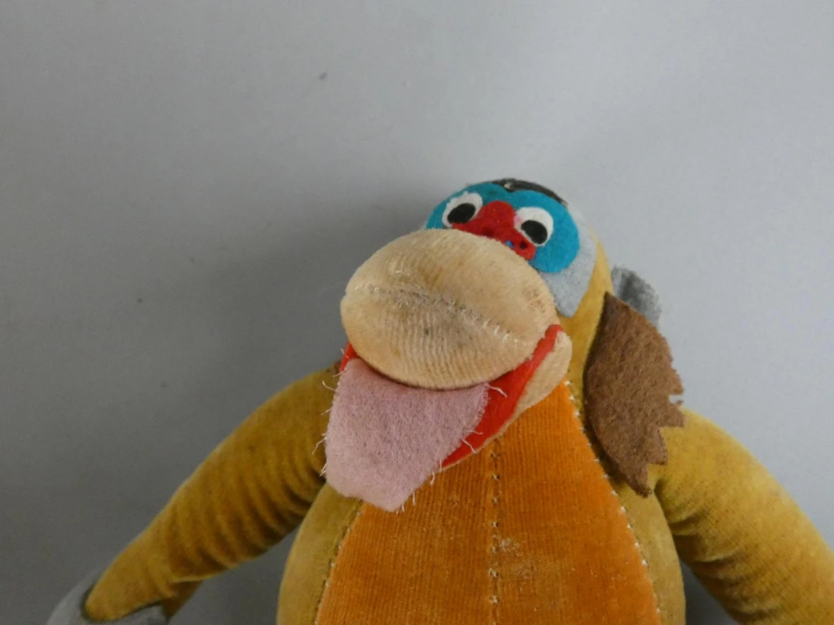 Vintage Walt Disney Knuffel "Koning Louie" - foto 4