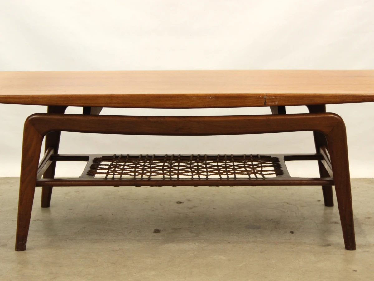 Arne Hovmand-Olsen voor Samcom (Toegeschreven) – Deense salontafel 60s/70s - foto 2