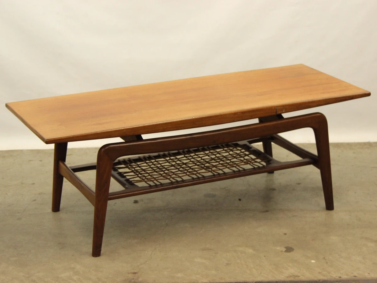 Arne Hovmand-Olsen voor Samcom (Toegeschreven) – Deense salontafel 60s/70s - foto 4
