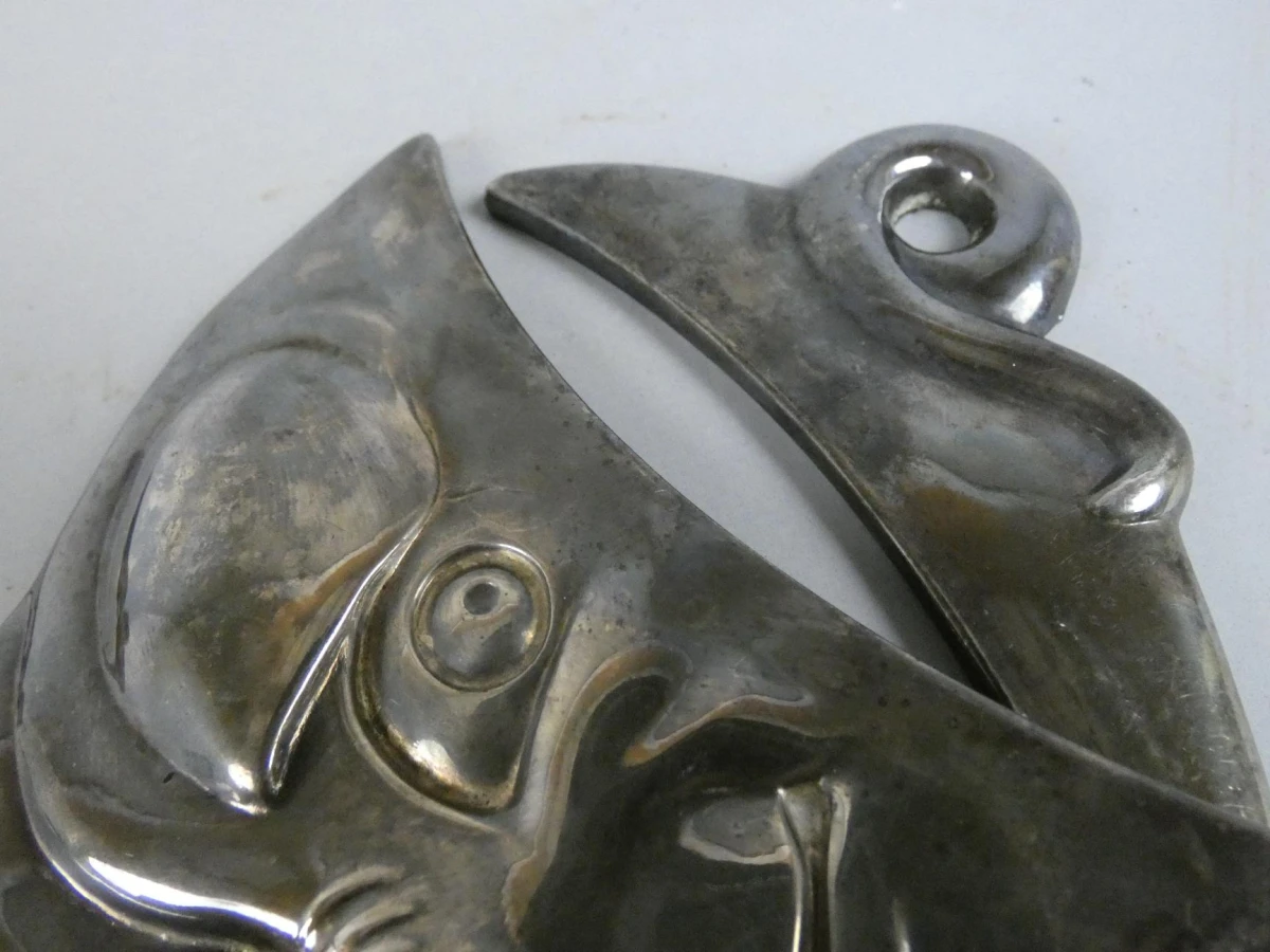 Metalen varkensmotief ornamenten - foto 4