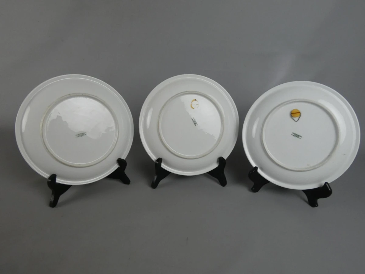 Set van drie Edelstein Bavaria wandborden met kunstafdrukken - foto 2