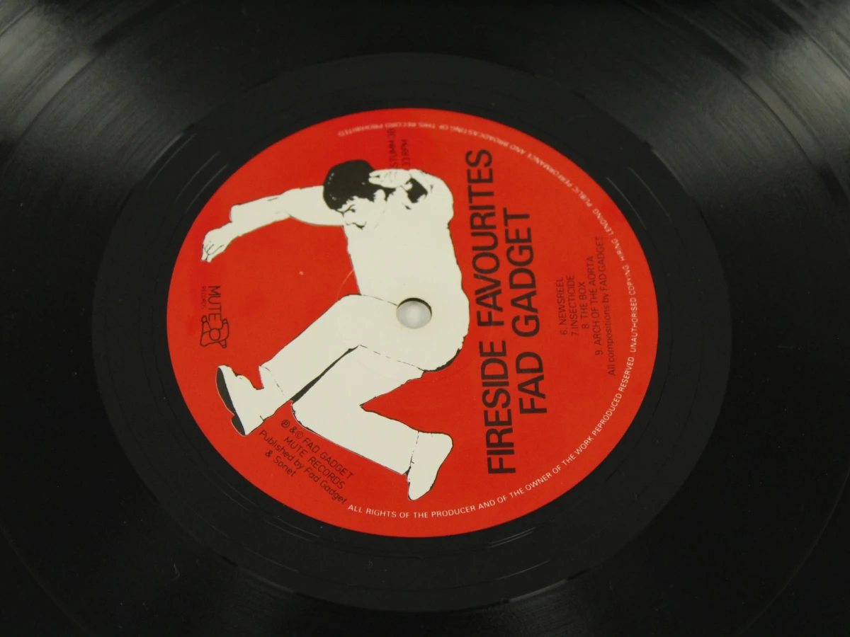 Fad Gadget – Fireside Favourites – LP, Mute STUMM 3, MPO pressing, 1980 - foto 6