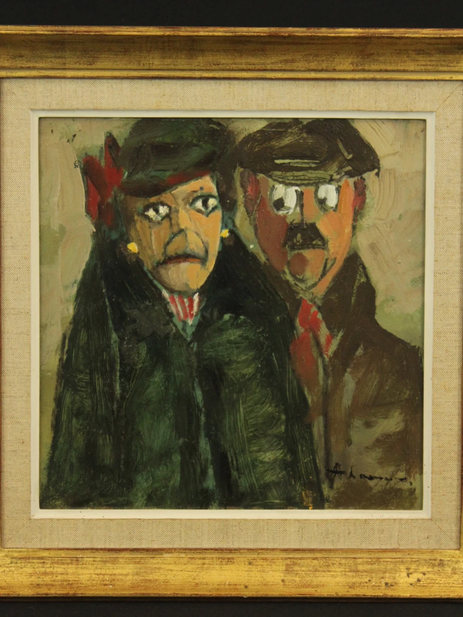 Achille Lammens (1888–1969) – Dubbelportret - foto 2