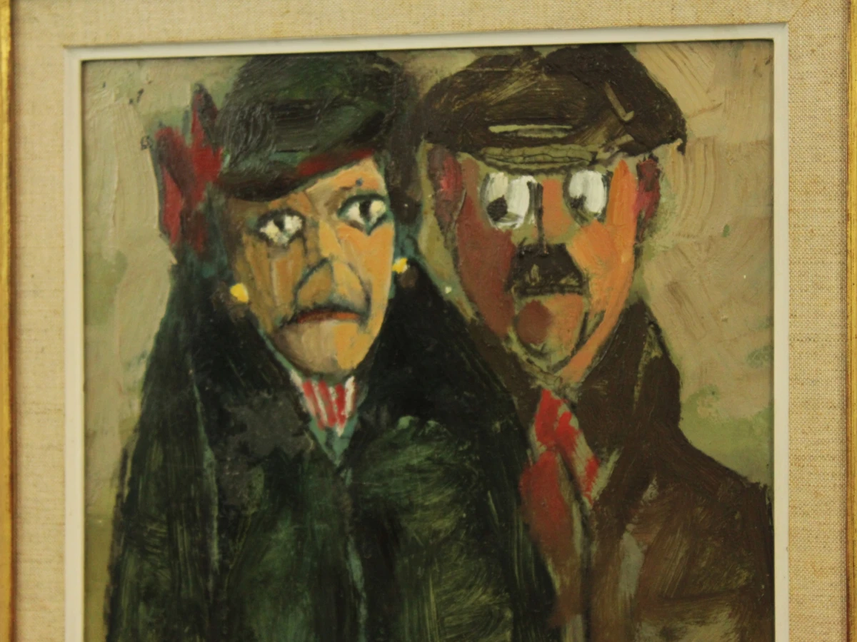 Achille Lammens (1888–1969) – Dubbelportret - foto 8