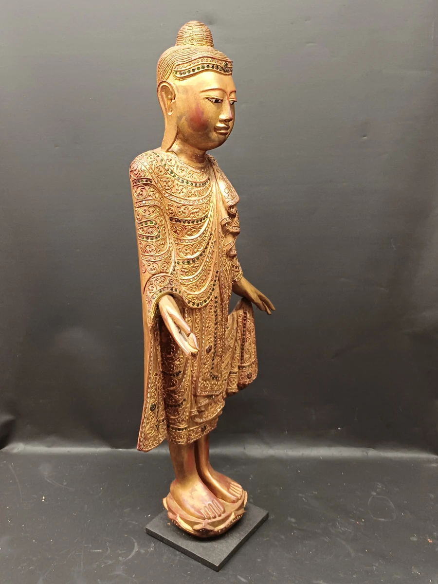 Groot beeld Thaise boeddah - foto 9