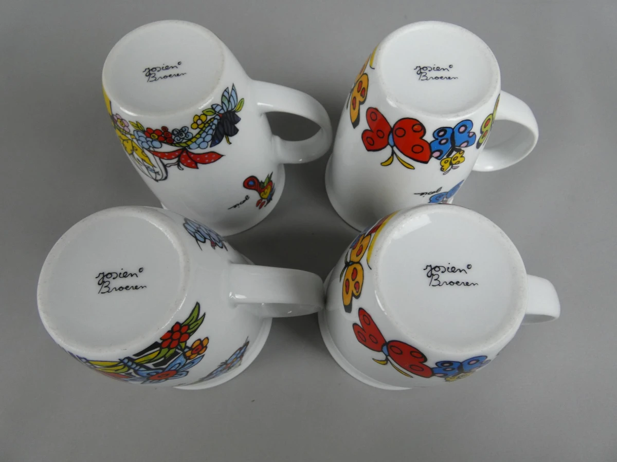 4 Josien Broeren tassen - foto 10