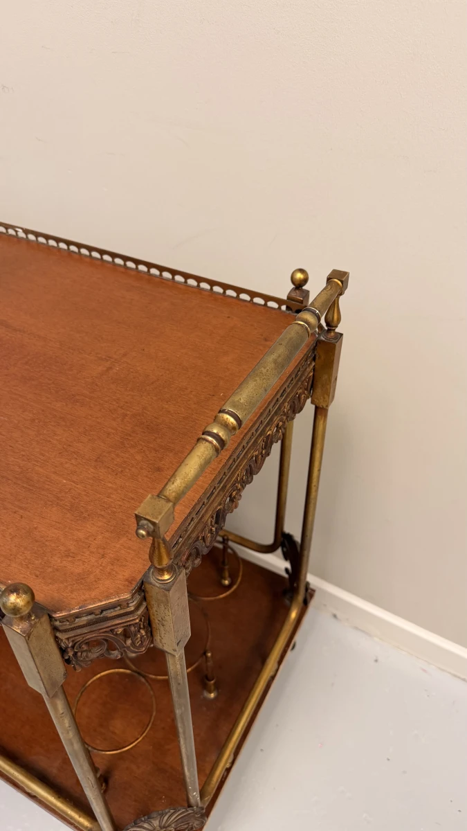 Serveerwagen/drankkar in Vintage Hollywood Regency stijl - foto 7