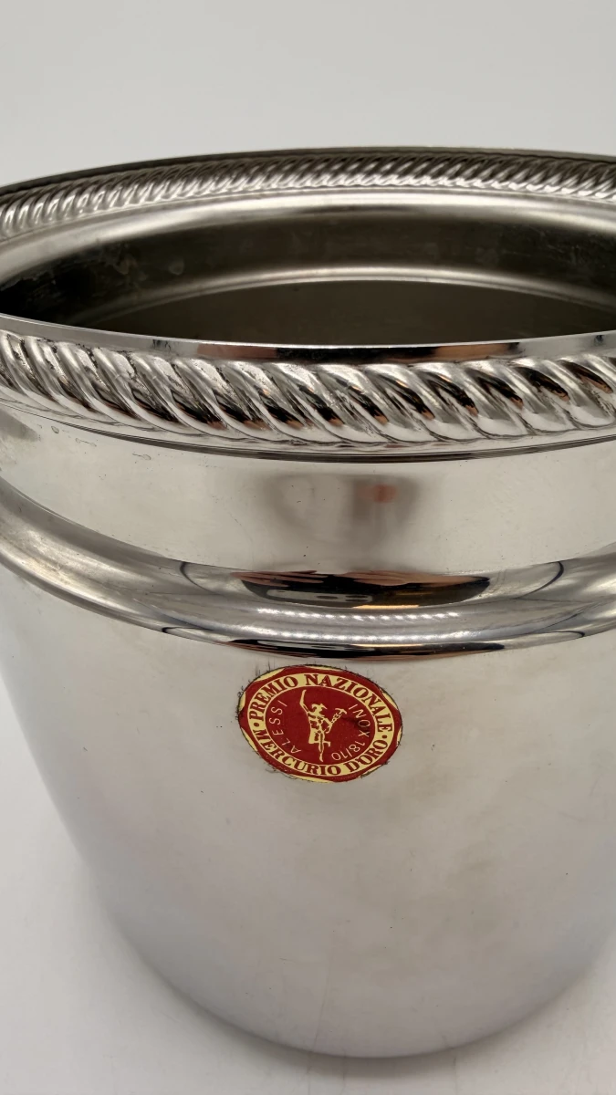 Alessi vintage Alfra "Mercurio"champagne-/wijnkoeler - jaren 50 design - foto 3