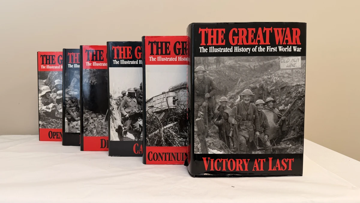The Great War - Vol 1 t/m 6, complete geïllustreerde geschiedenis WOI - foto 1