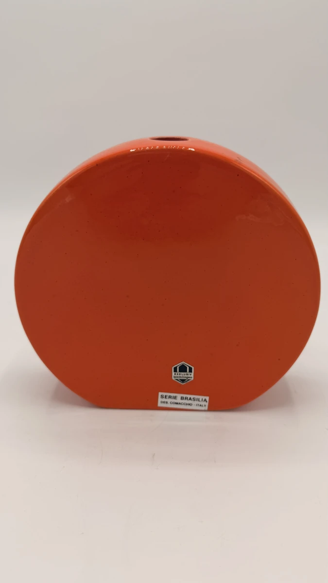 Italiaanse Design vazen- feloranje Space Age - foto 6