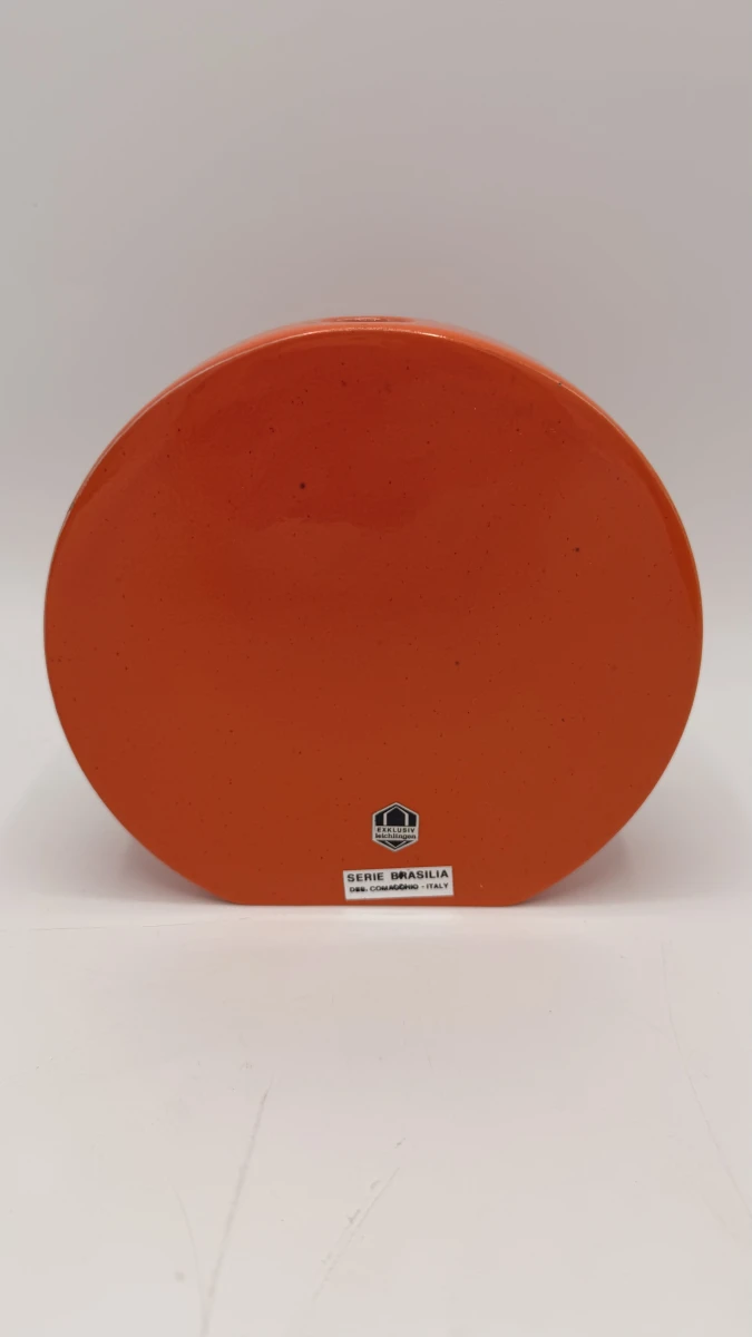 Italiaanse Design vazen- feloranje Space Age - foto 2