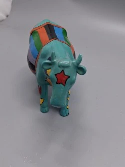Twee decoratieve kunstkoeien uit de bekende CowParade collectie - foto 10