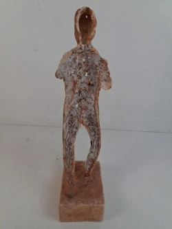 Terracotta beeld van de Belgische kunstenaar Van Acker - foto 4