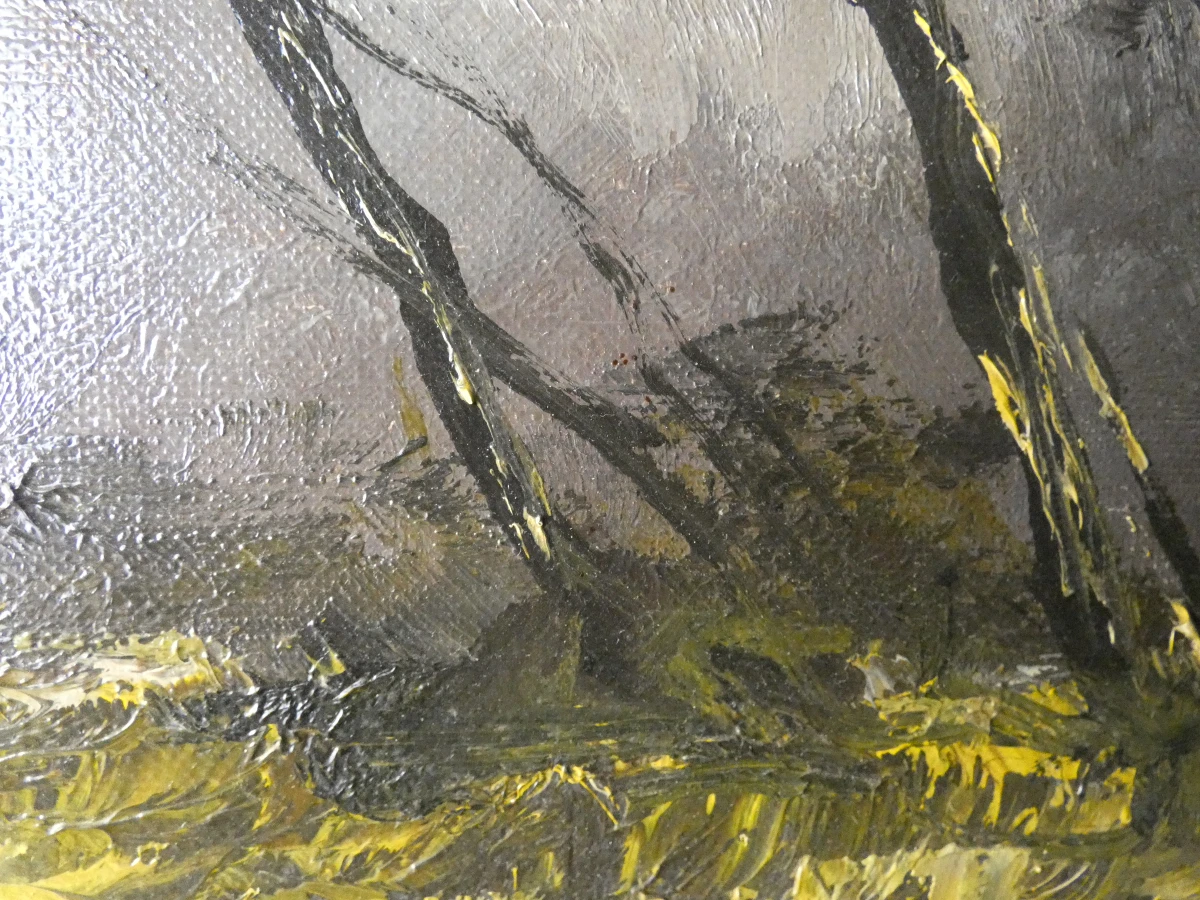Vintage olieverfschilderij van de kunstenaar Emile Lammers - foto 13