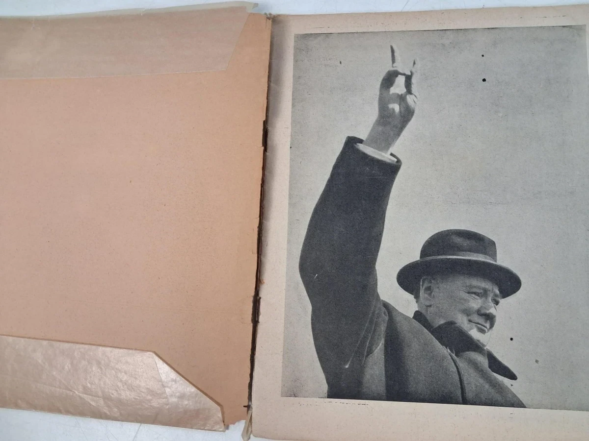 Historische fotoboek "Winston Churchill in ons midden. Zijn zegetocht door ons land, 8-13 Mei 1946" - foto 3