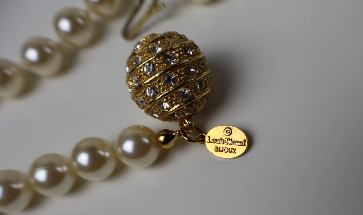 Louis Féraud parelketting - foto 4