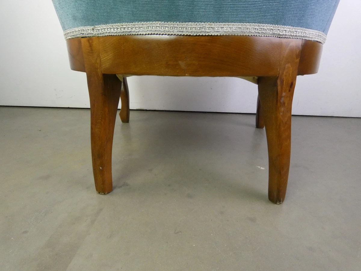 Klassieke gewatteerde fauteuil - foto 22