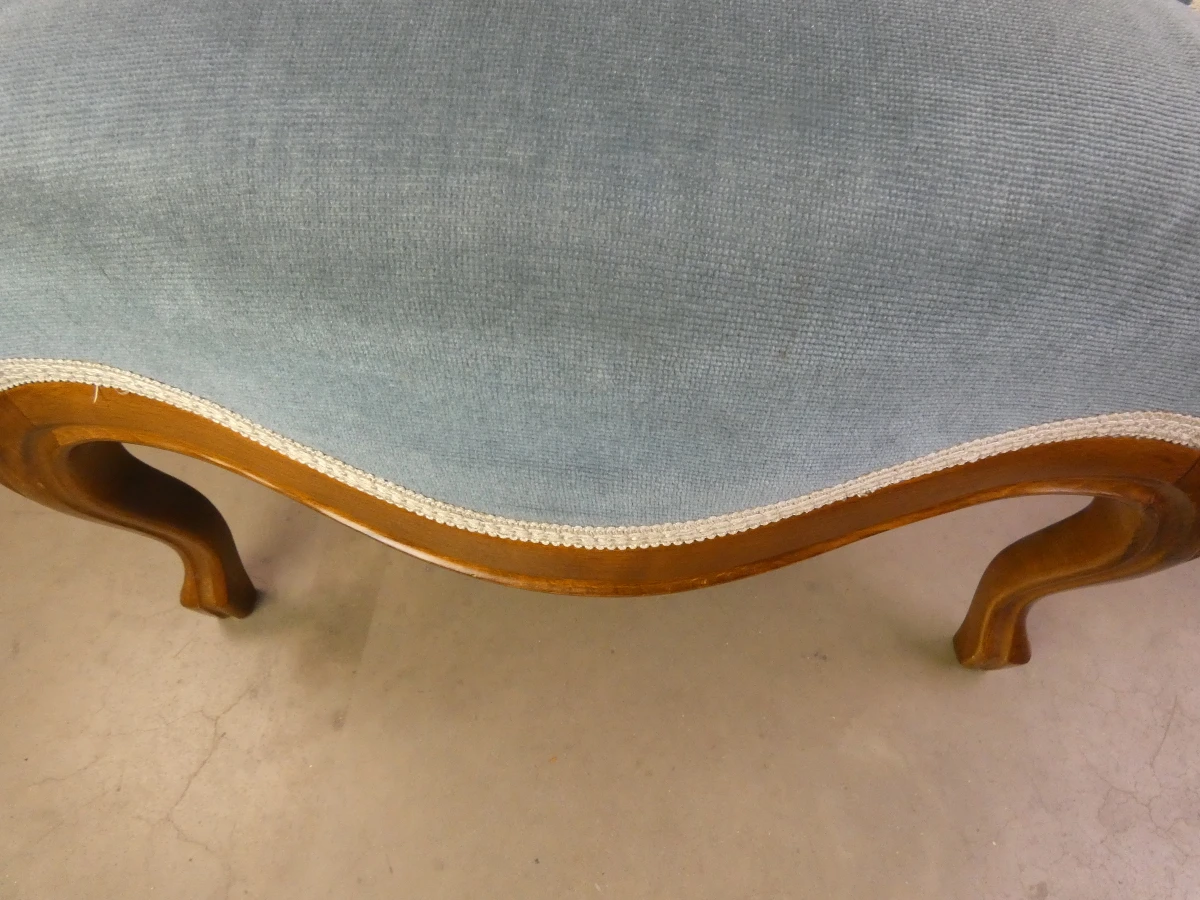 Klassieke gewatteerde fauteuil - foto 3