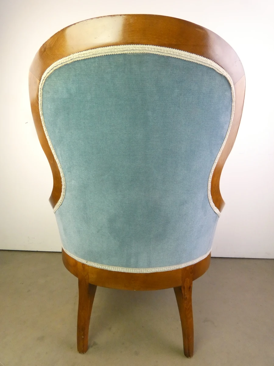 Klassieke gewatteerde fauteuil - foto 24