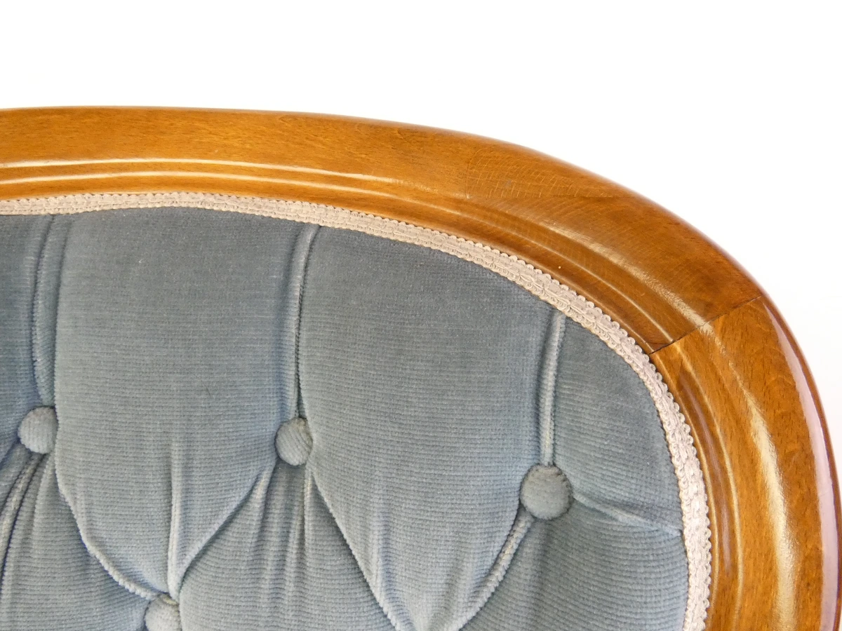 Klassieke gewatteerde fauteuil - foto 15