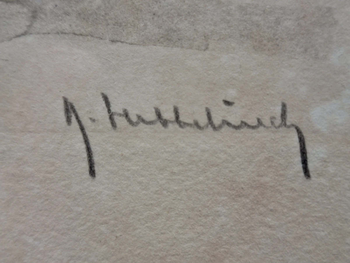Roger Hebbelinck - Originele kleurenets "Bordighera" - gelimiteerde oplage (23/350) - foto 8