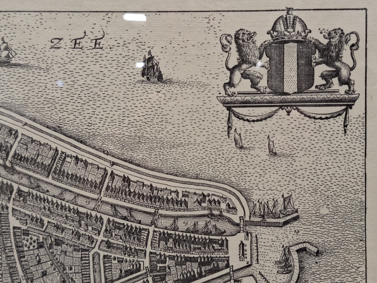 Klassieke stadsplattegrond van Medemblik - facsimile druk uit 1973 door royal yacht club hollandia - foto 7
