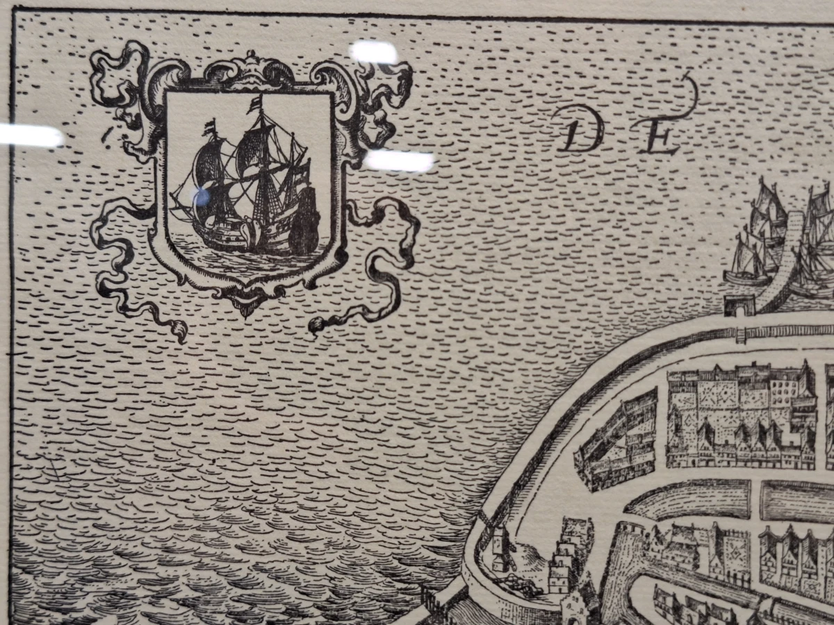 Klassieke stadsplattegrond van Medemblik - facsimile druk uit 1973 door royal yacht club hollandia - foto 11