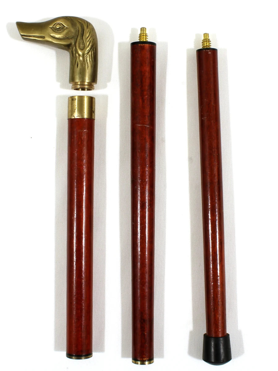Victorian Ebony Walking Cane - foto 9